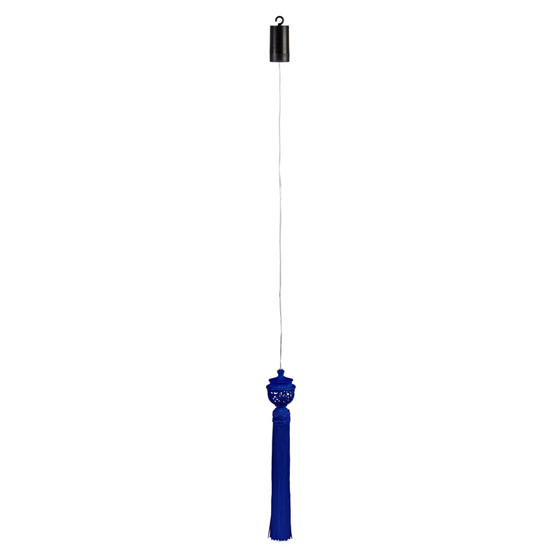Lighted Tassel, Blue,45t358bl