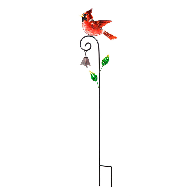 36" Stake with bell, Birds, 3 ASST,47m1423
