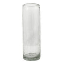 Maya Clear Recycled Glass Vase 12" - Tall,491570934