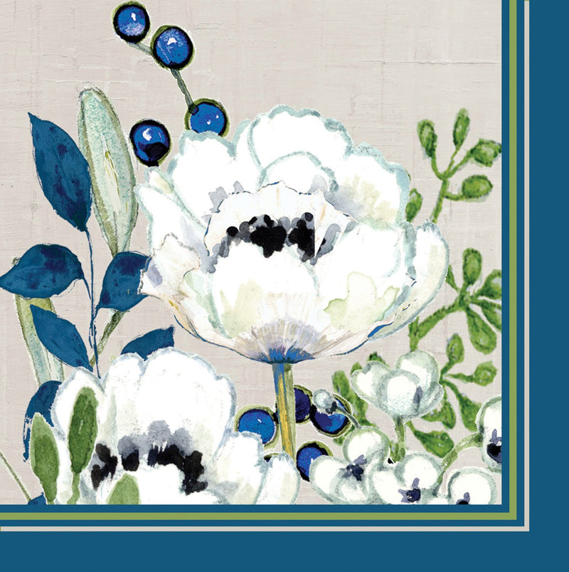 Paper Luncheon Napkin, 20 count, Flowers,4nl6332