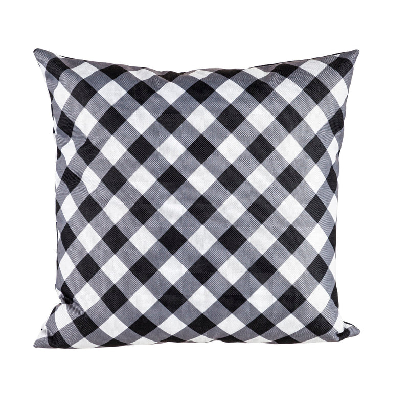 Black and White Pineapple Interchangeable Pillow Cover,4plc438