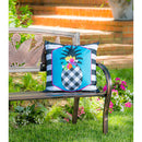 Black and White Pineapple Interchangeable Pillow Cover,4plc438