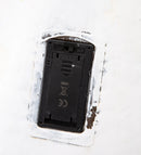 Indoor/Outdoor Metal Angel With Lighted Snowflake, 13.75"x7.5"x28.5"inches