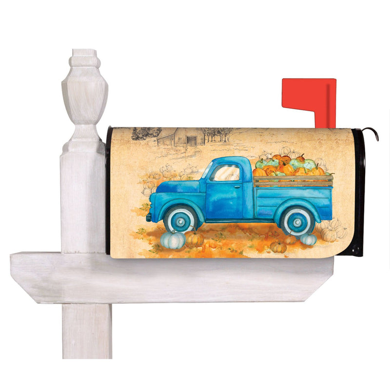 Pumpkin Farm Truck Mailbox Cover,56747