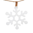 Snowflakes Seasonal Decor Banner,58b050