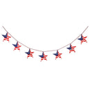 Americana Star Seasonal Decor Banner,58b056