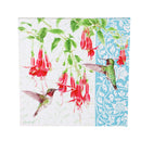 Fuschia and Hummingbird 24"x24" Outdoor Canvas,6c108034
