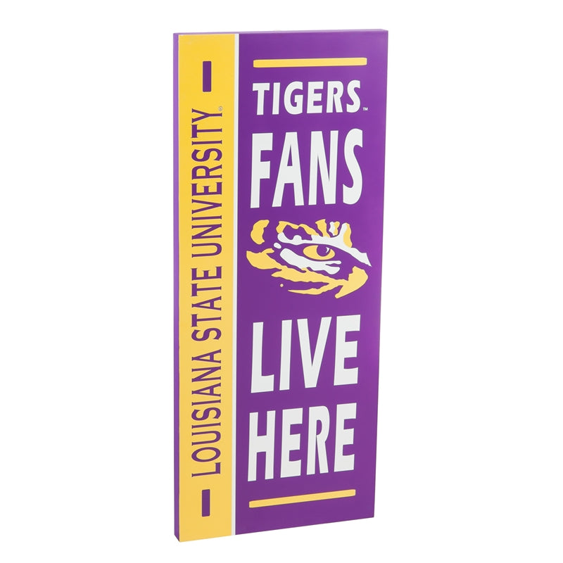 Louisiana State University, Fan Sign,6w921fan