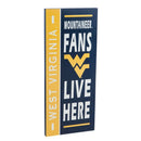 West Virginia University, Fan Sign,6w967fan