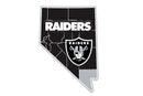 State Shape Wall Decor, Las Vegas Raiders,6ws3822b