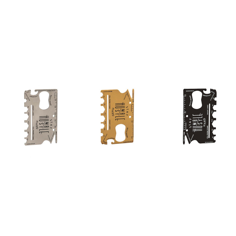 Multifunctional Tool Card, 3 Designs, 12 of each, 36 pcs total,7ta026