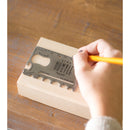 Multifunctional Tool Card, 3 Designs, 12 of each, 36 pcs total,7ta026