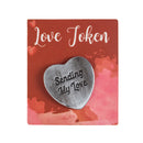 Heart Token, 4 Designs, 12 of each, 48 pcs total,7wt045