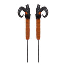 Single 26"H Fabric Witch Leg Plant Picks, 2 Asst.,84f034