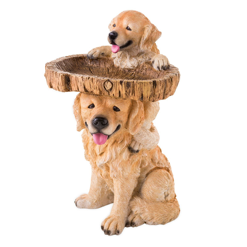 Playful Puppies Birdbath,84g3424