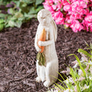 15"H Rabbit Garden Statuary, 5.25"x4"x15"inches