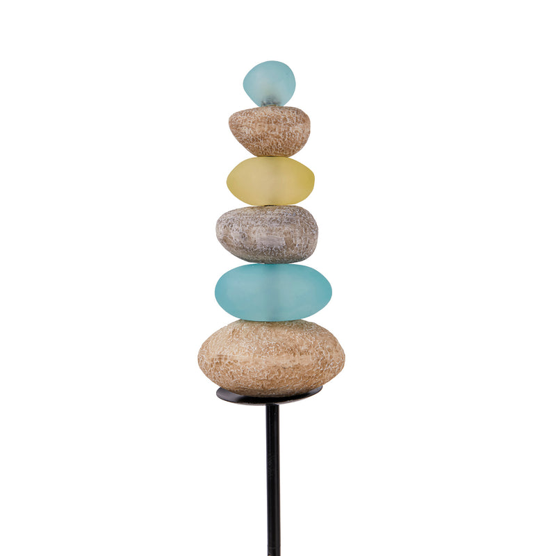 Zen Stacked Garden Stake, 3 ASST,84g3834