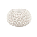 Lighted Diamond Shell Vase, 10.6"x10.6"x6.48"inches