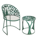 Tree of Life Metal Garden Chair/Side Table Set,8f00504
