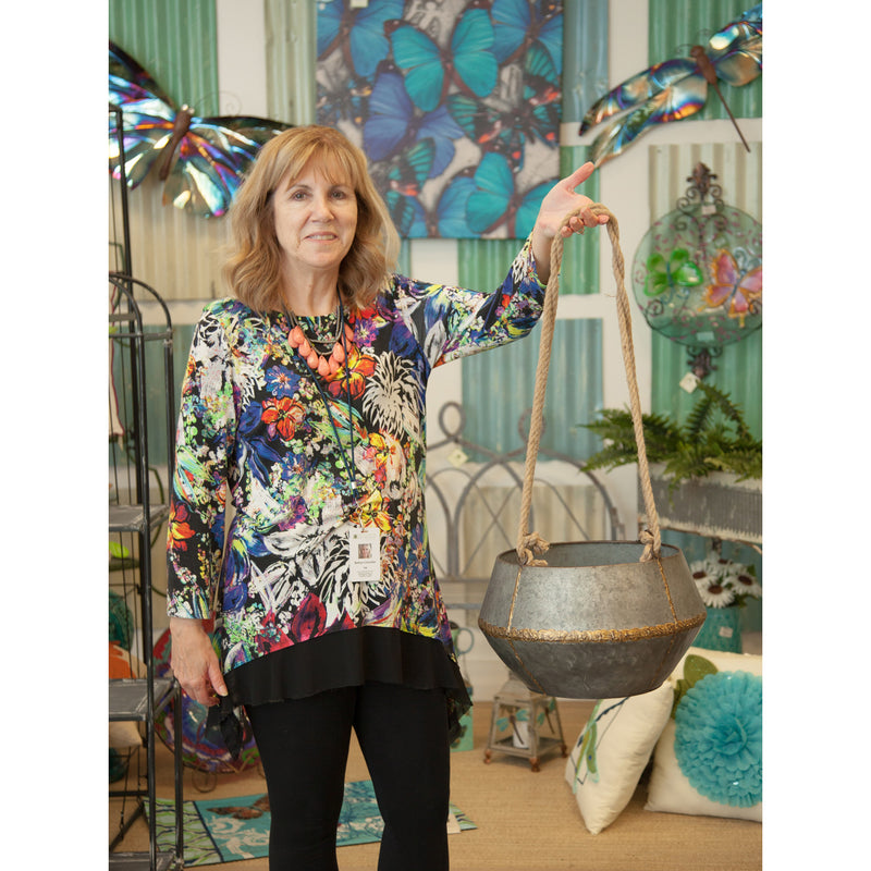 Large Hanging Planter,8hp007