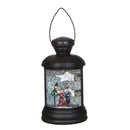 LED Acrylic Lantern Winter Scene Table Decor, 2 Asst,8led362