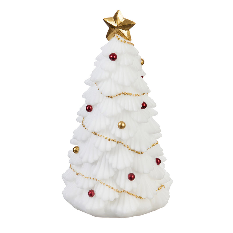 10'' Tall LED Christmas Tree and Santa with animated motion Table Décor,8led426