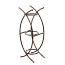 Metal 3 Pot Planter with Stand,8pmtl186