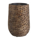 Recycled Acacia Woods Planter Large,8pmtl192