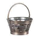 Vintage Olive Bucket Styled Basket, Set of 2,8pmtl5282