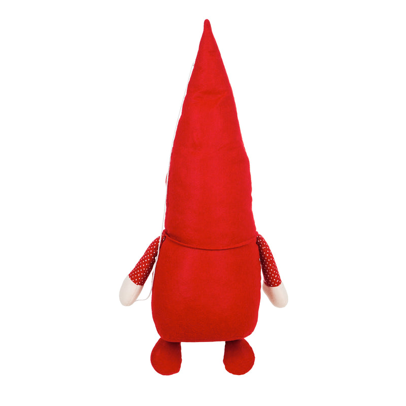 31" Fabric Gnome Decor with Advent Calendar Hat,8taf013