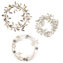 Ginkgo Wreath 3 Asst,8wr212