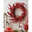30" Red Berry Wreath,8wr225