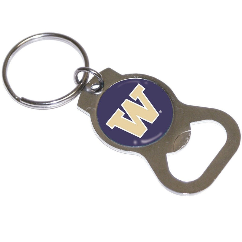 Evergreen Bottle Opener Key Ring, University of Washington