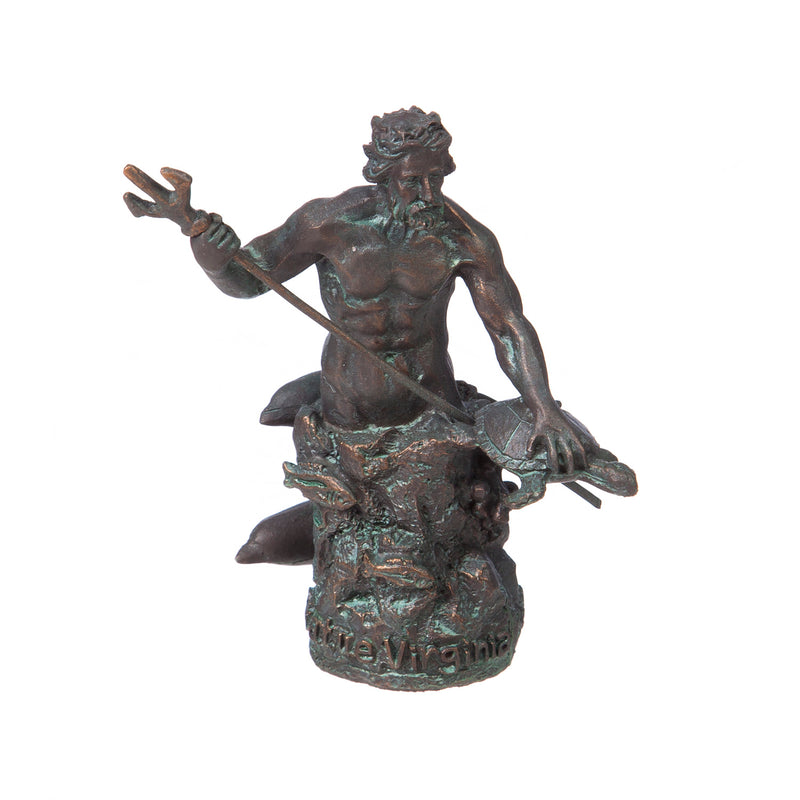 Statue, sm, 4" , Neptune,ckn007