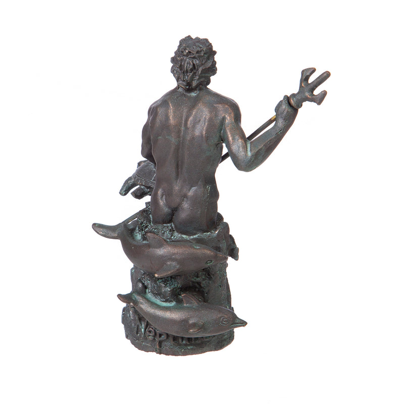 Statue, sm, 4" , Neptune,ckn007