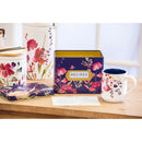 Recipe Tin with Recipe Cards and Ceramic Cups, Watercolor Boho,p18616350