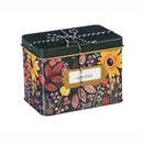 Recipe Tin w/ Recipe Cards and Ceramic Cup, Give Thanks Flowers,p18616617