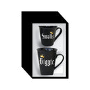 Mommy and Me Ceramic Cup Gift Set, 16 OZ and 8 OZ, Biggie/Smalls,p2995018