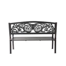 Garden Metal Bench, Butterfly,pha072