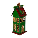 Lighted Metal Christmas House,pha338