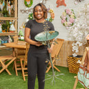 Metal Bird Bath,phe055