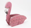 Flamingo Wooden Planter, 22.5"x7.5"x20"inches