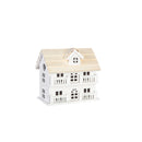 White Cape Cod Birdhouse with Post,zq2bh695