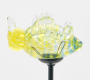 Solar art glass stake, Bee, 3.94"x5.51"x21.65"inches
